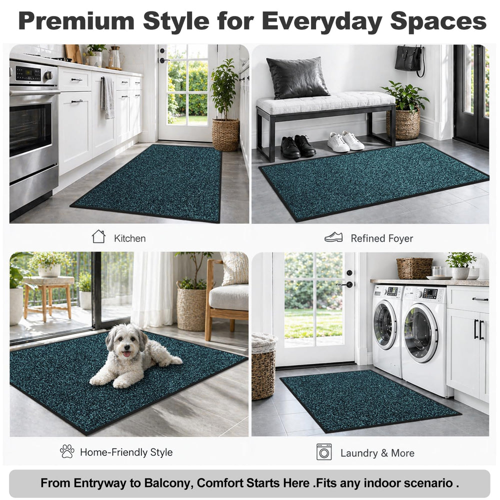 Mibao Super Absorbent Door Mat in an entryway