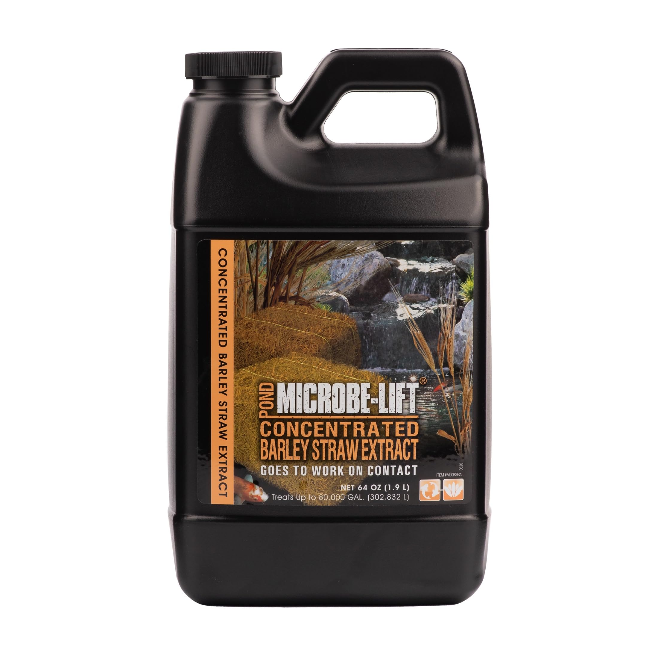 MICROBE-LIFT Concentrated Barley Straw Extract 64 oz Black Bottle