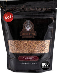 Middleton Mixology SmokeTop 4oz Cocktail Smoker Chips, Cherry bulk bag front view
