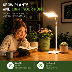 MIEEMCLUX 25W LED Grow Light close-up of LED panel