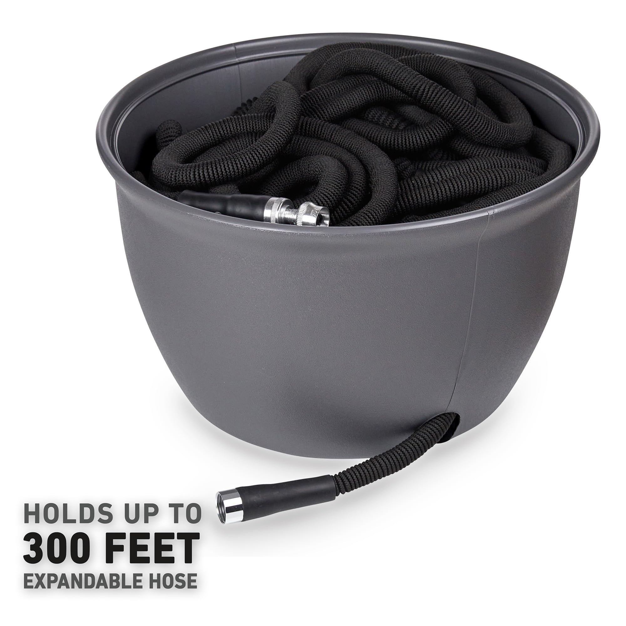 Mighty Tuff Hose Pot side view highlighting design