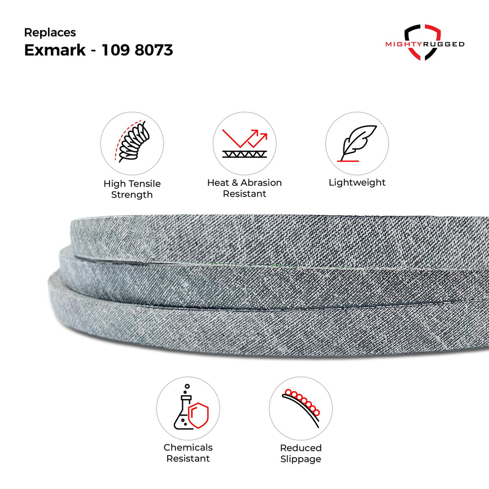 MightyRugged Exmark deck belt dimensions and specifications