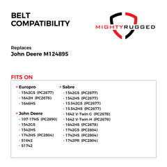 MightyRugged M124895 Replacement Belt packaging display