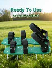 MILLUXXi Lawn Aerator Shoes with adjustable straps