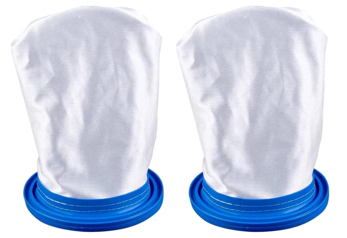 MILMUMU Sand & Silt Filter Bag front view with plastic ring