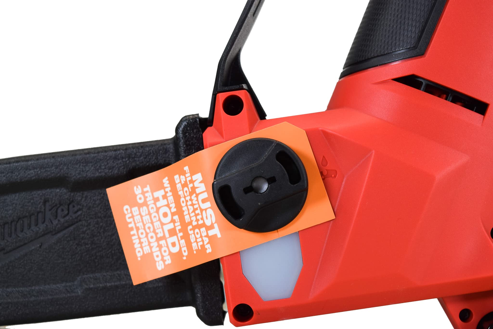 Milwaukee 3004-20 pruning saw with lanyard loop for tie off