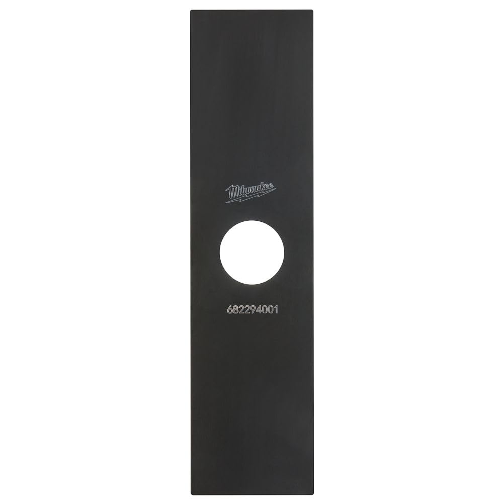 Milwaukee Edger Blade 8" side view showing alloy steel construction