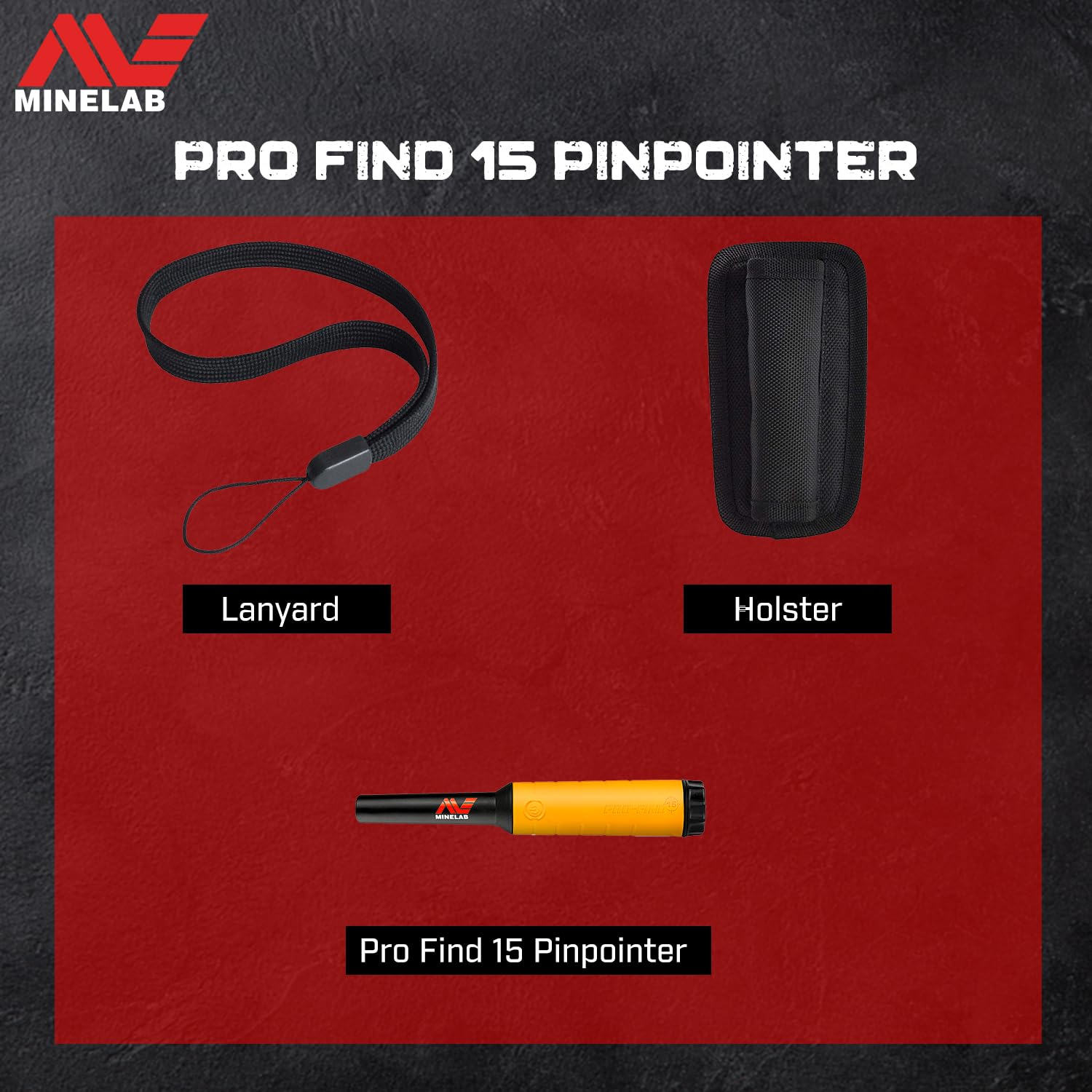 MINELAB PRO-FIND 15 Waterproof Pinpointer close-up of audio indication feature
