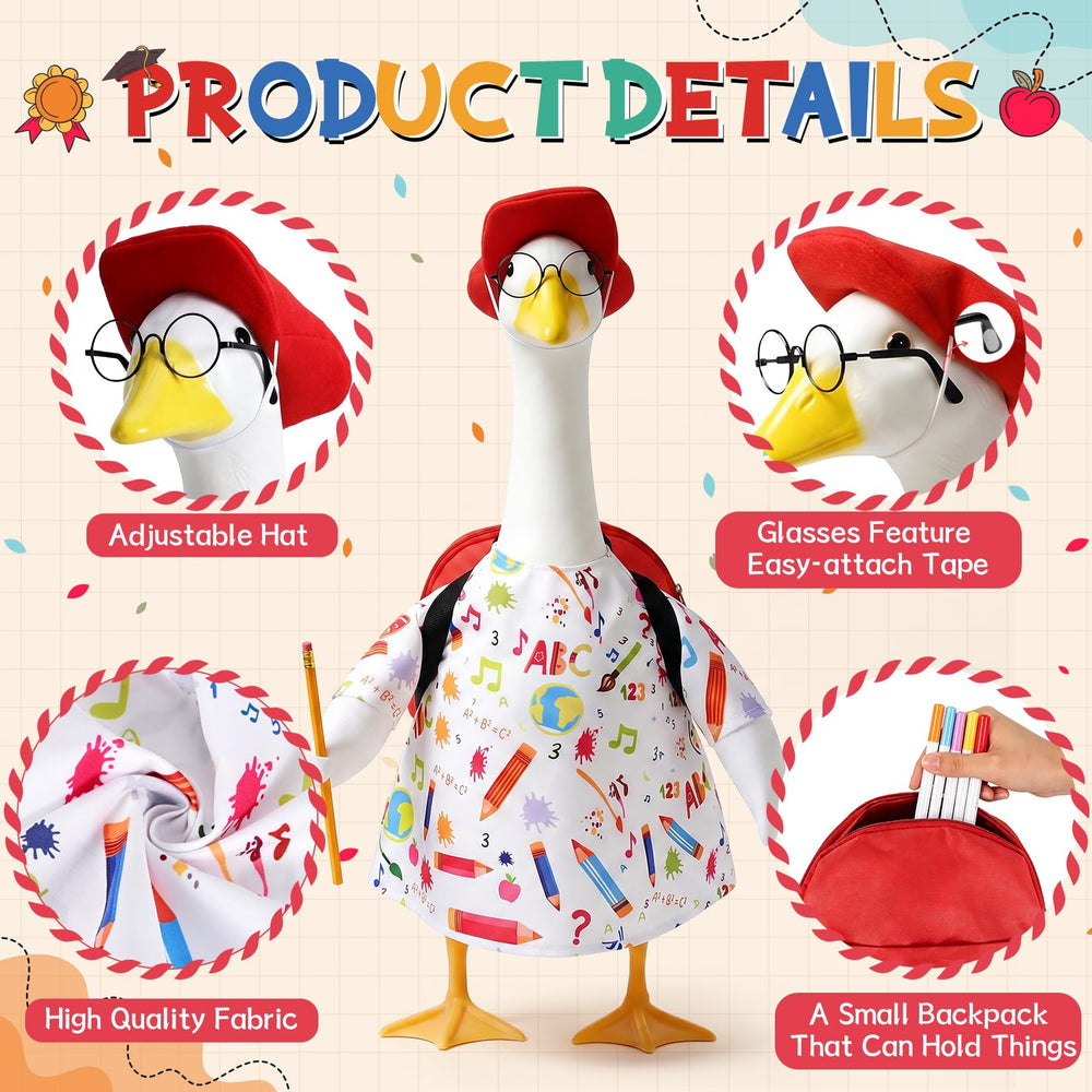 Miniature backpack included in Hodola goose outfit