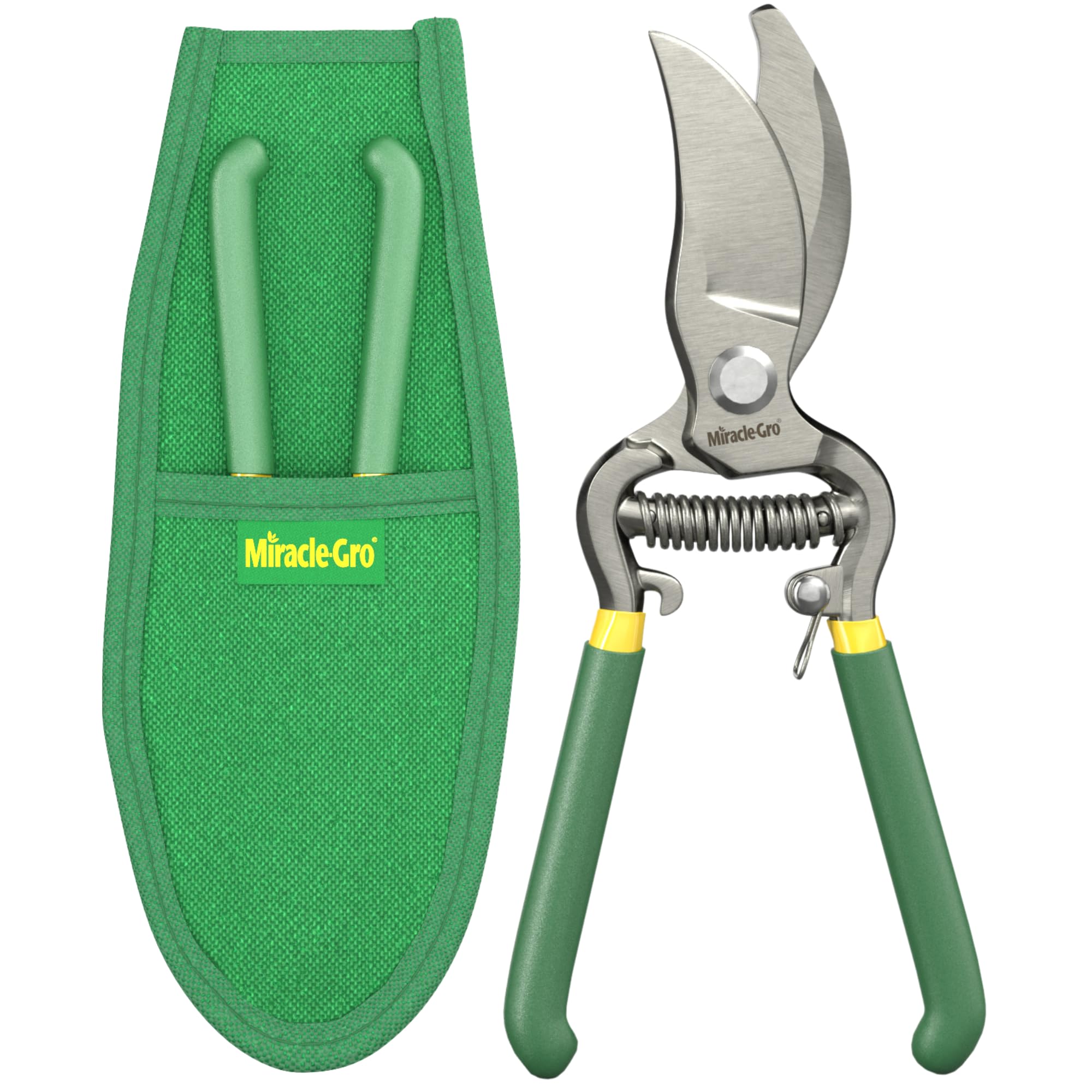 Miracle-Gro 8-inch Bypass Pruning Shears front view