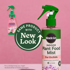 Miracle-Gro Indoor Plant Food Mist for Orchids 3-pack packaging