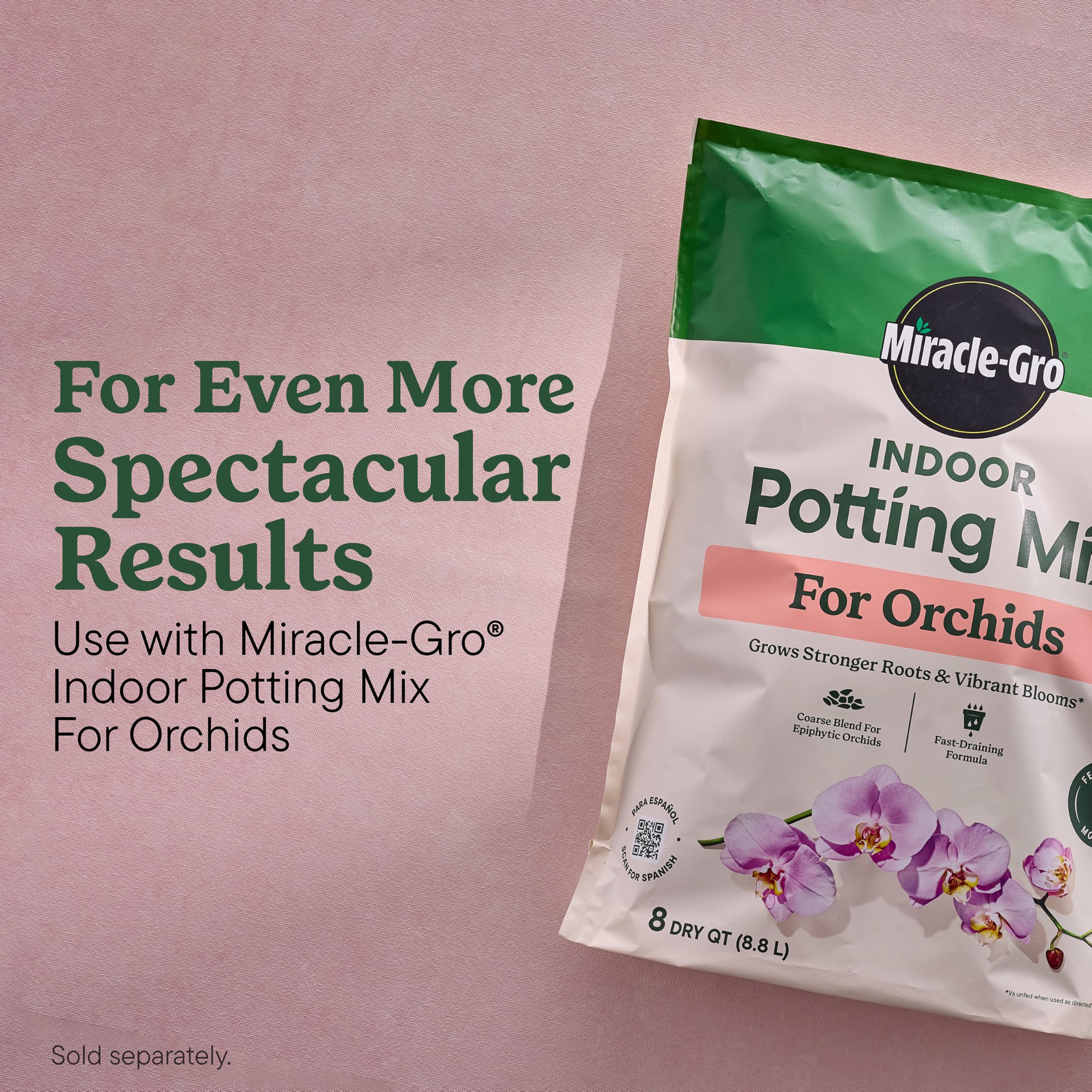 Miracle-Gro Indoor Plant Food Mist for Orchids packaging