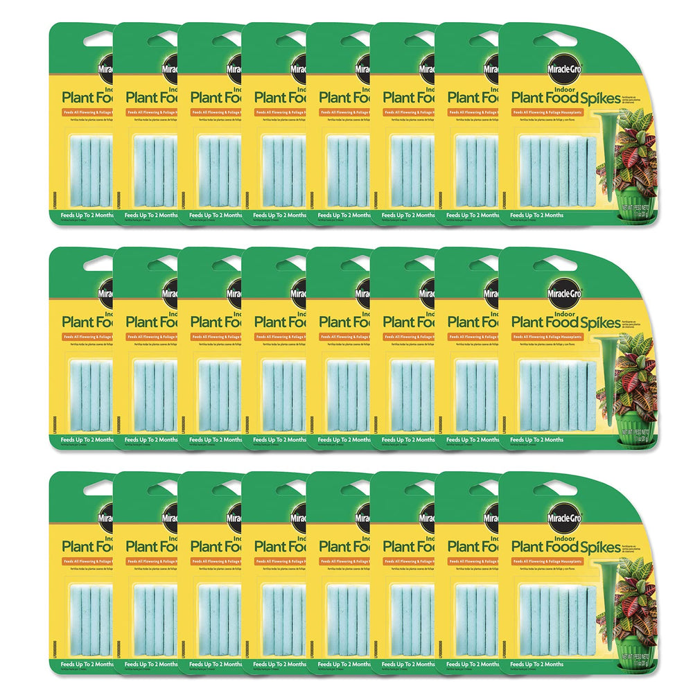 Miracle-Gro Indoor Plant Food Spikes 24 Count packaging