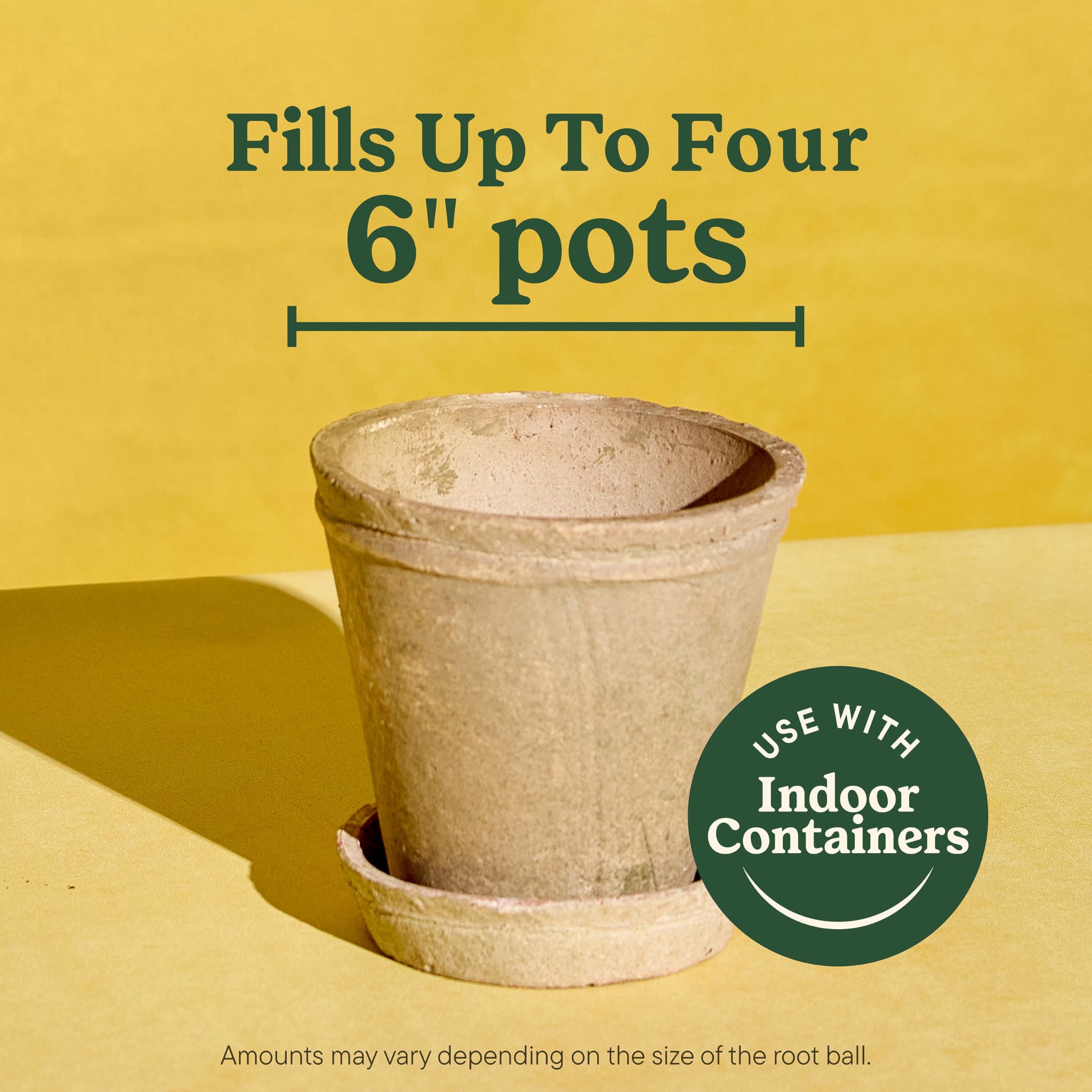 Miracle-Gro Indoor Potting Mix 2-Pack side view