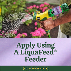Miracle-Gro LiquaFeed Bloom support Flower Food application method