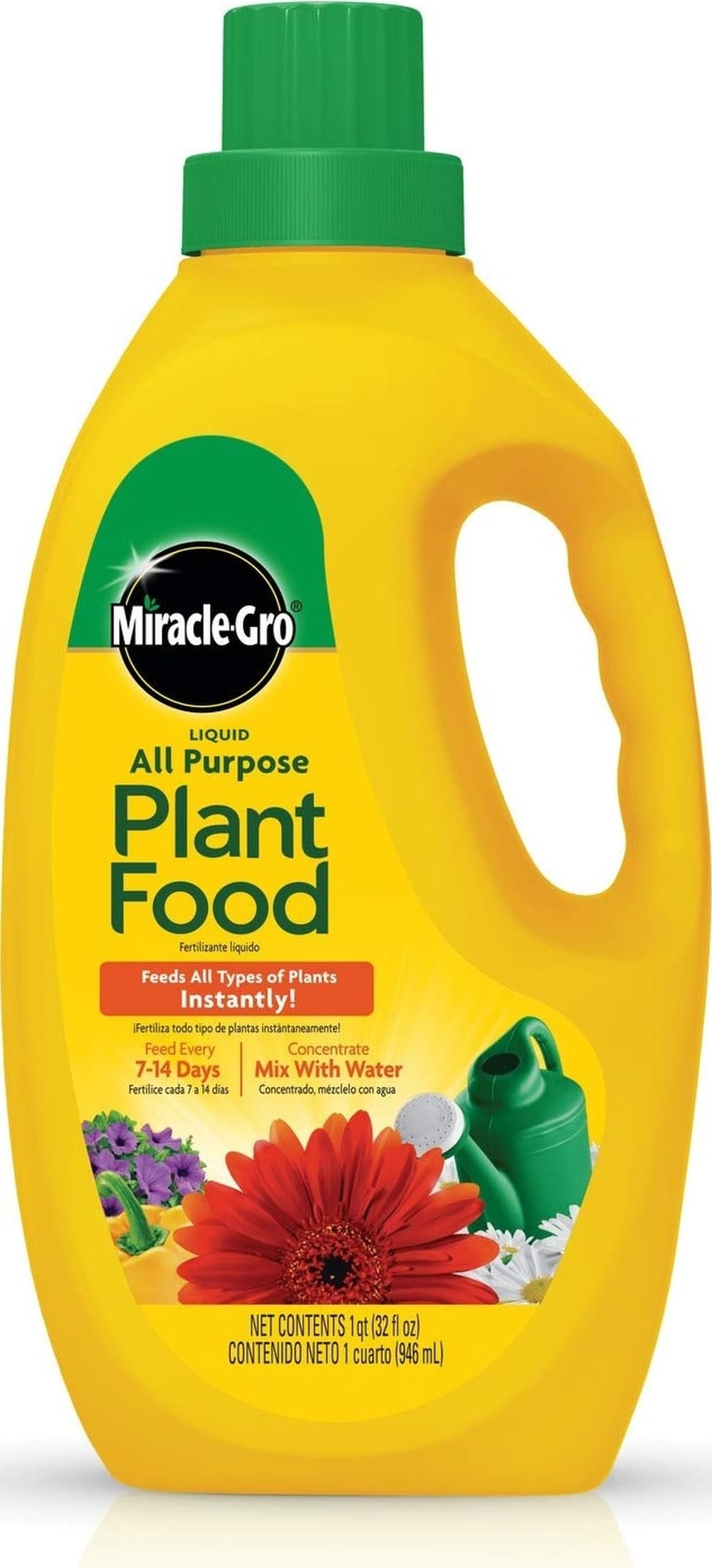 Miracle-Gro Liquid All Purpose Plant Food 32 oz front view