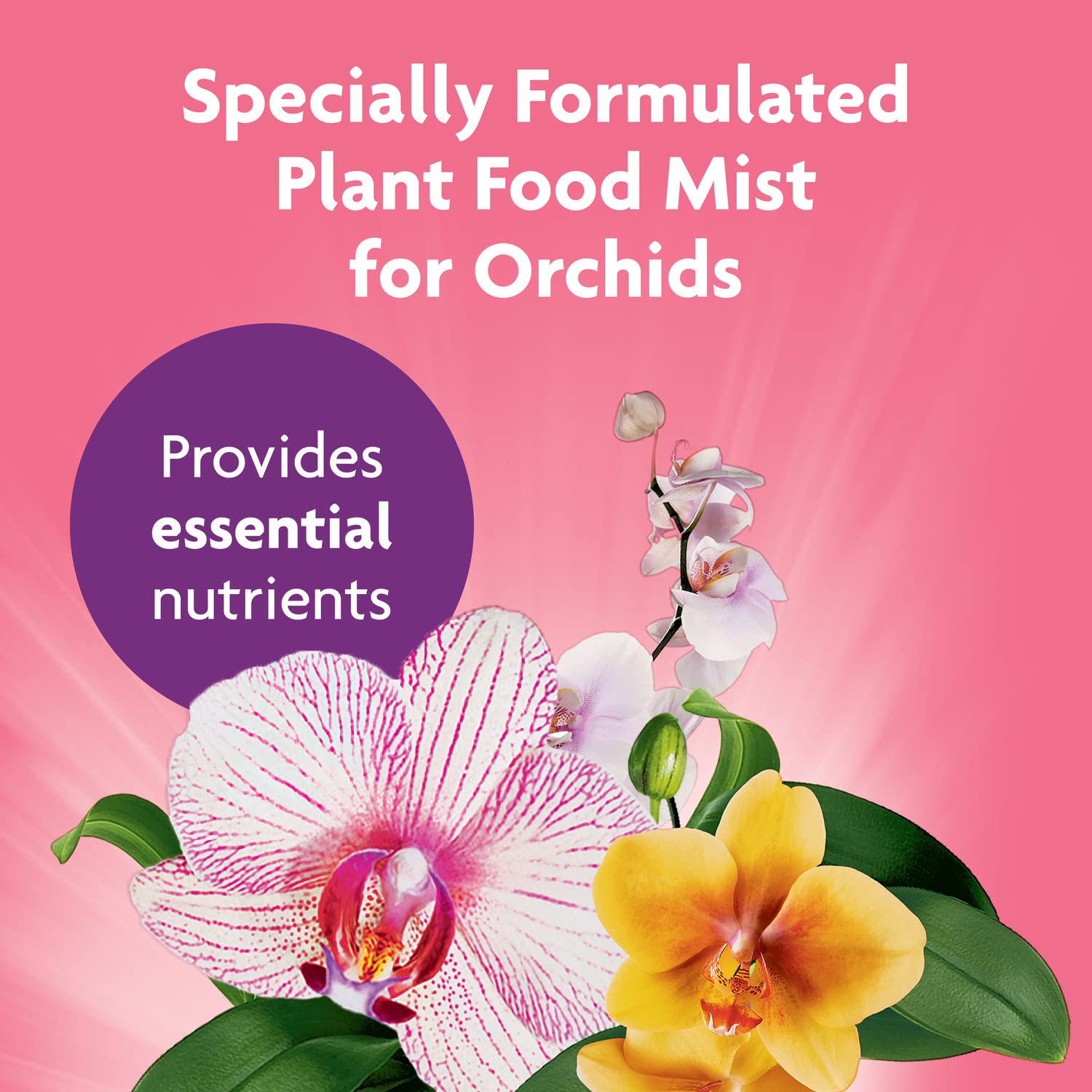 Miracle-Gro Orchid Plant Food Mist multicolor packaging
