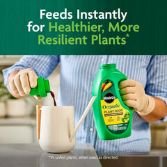 Miracle-Gro Organic Plant Food application instructions