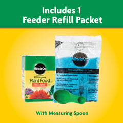 Miracle-Gro plant food powder close-up
