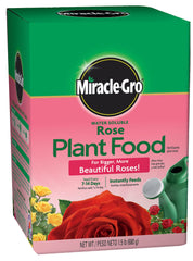 Miracle-Gro Water Soluble Rose Plant Food 1.5 lb front view