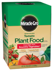Miracle-Gro Water Soluble Tomato Plant Food 1.5 lb front view
