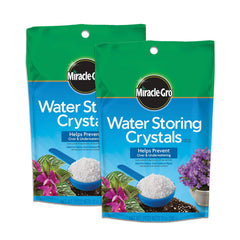 Miracle-Gro Water Storing Crystals 12 oz container front view
