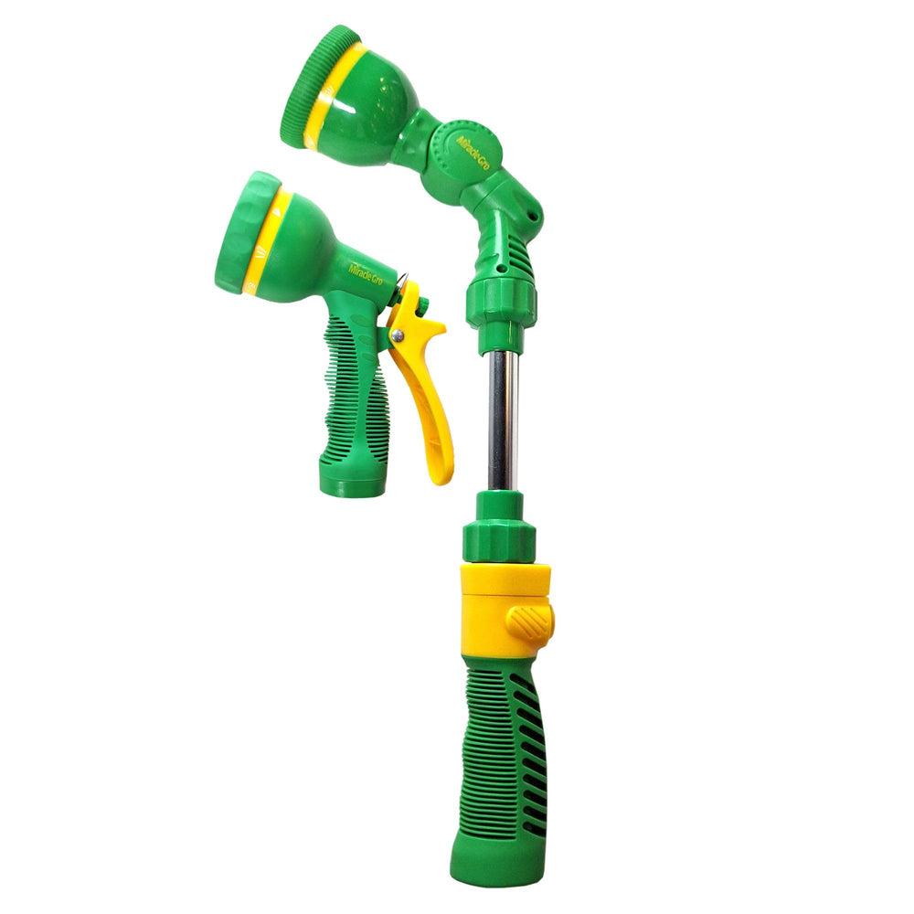 Miracle-Gro Watering Tool Kit with 17" wand and 9-pattern nozzle
