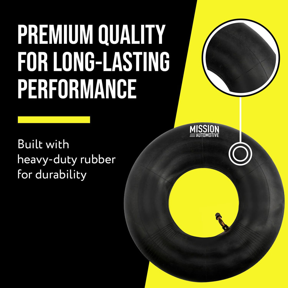 Mission Automotive inner tubes laid out showing durable rubber construction