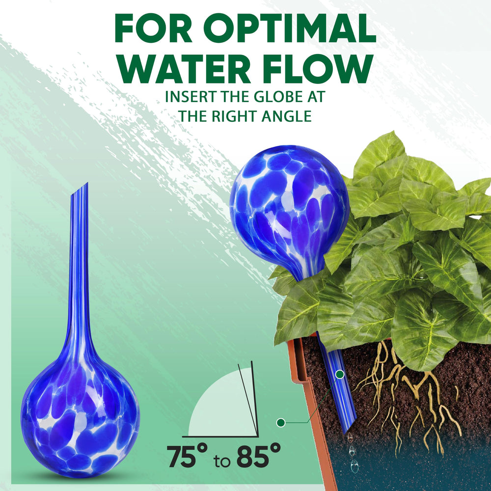 Mission Gallery Plant Watering Globes in various angles