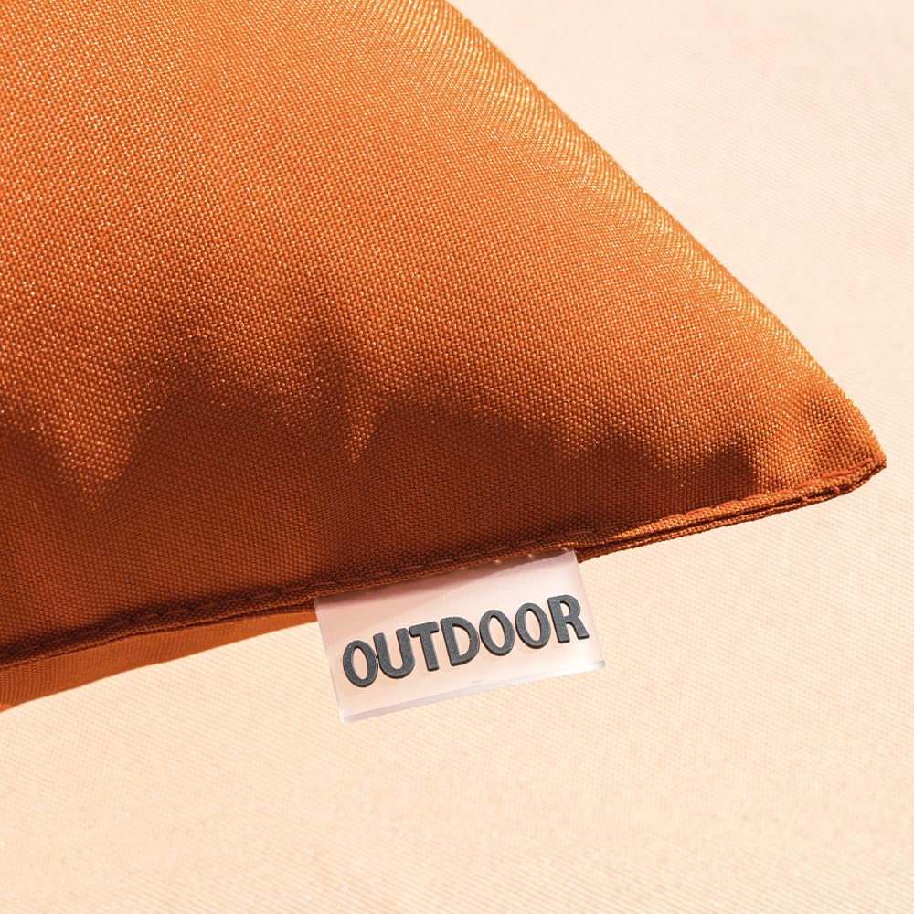 MIULEE decorative outdoor pillow covers with hidden zipper