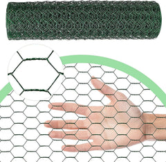 Miuwauer chicken wire roll showing length and size