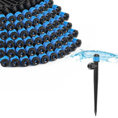 MIXC Drip Irrigation Emitters blue pack with 60 pieces