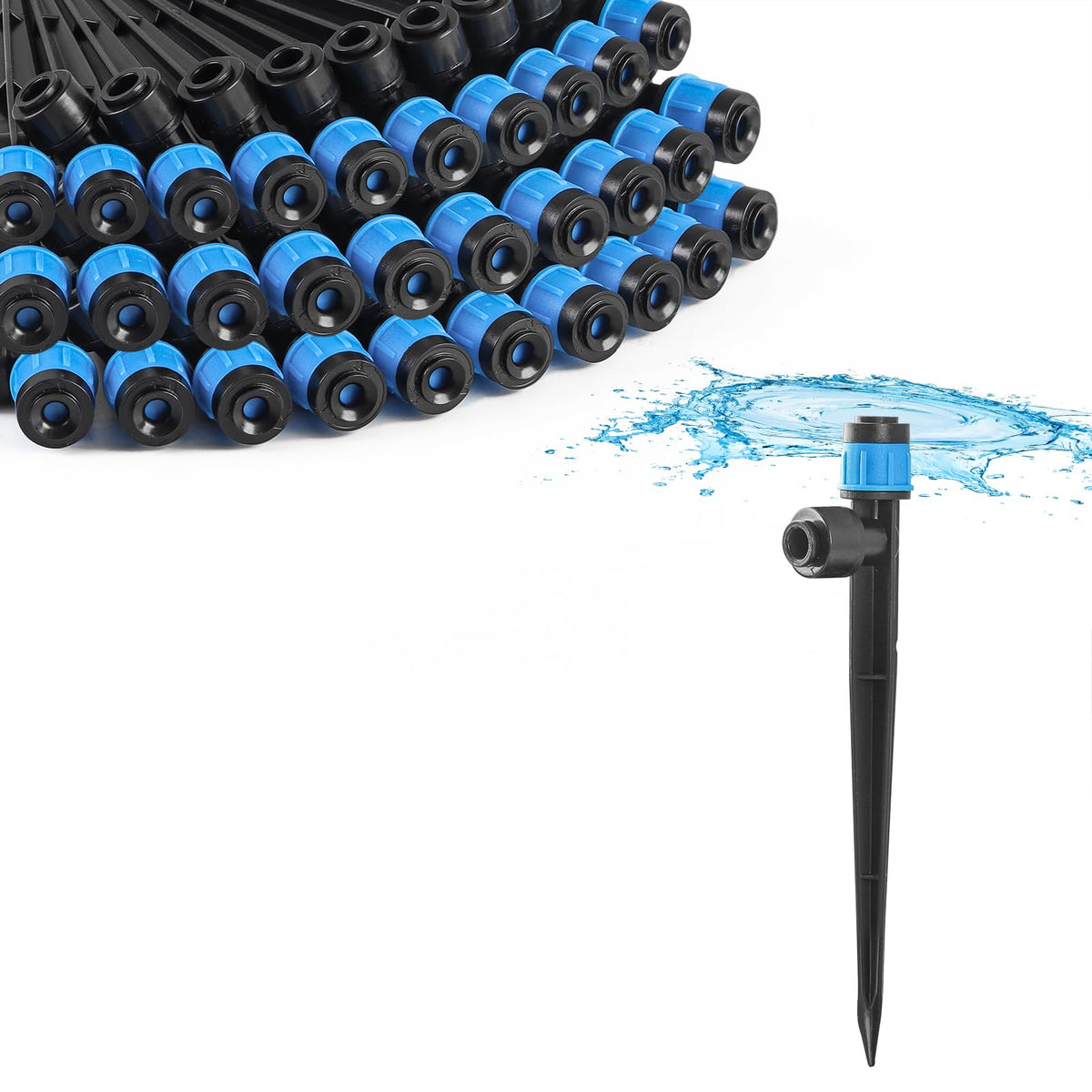 MIXC Drip Irrigation Emitters pack of 30 in blue