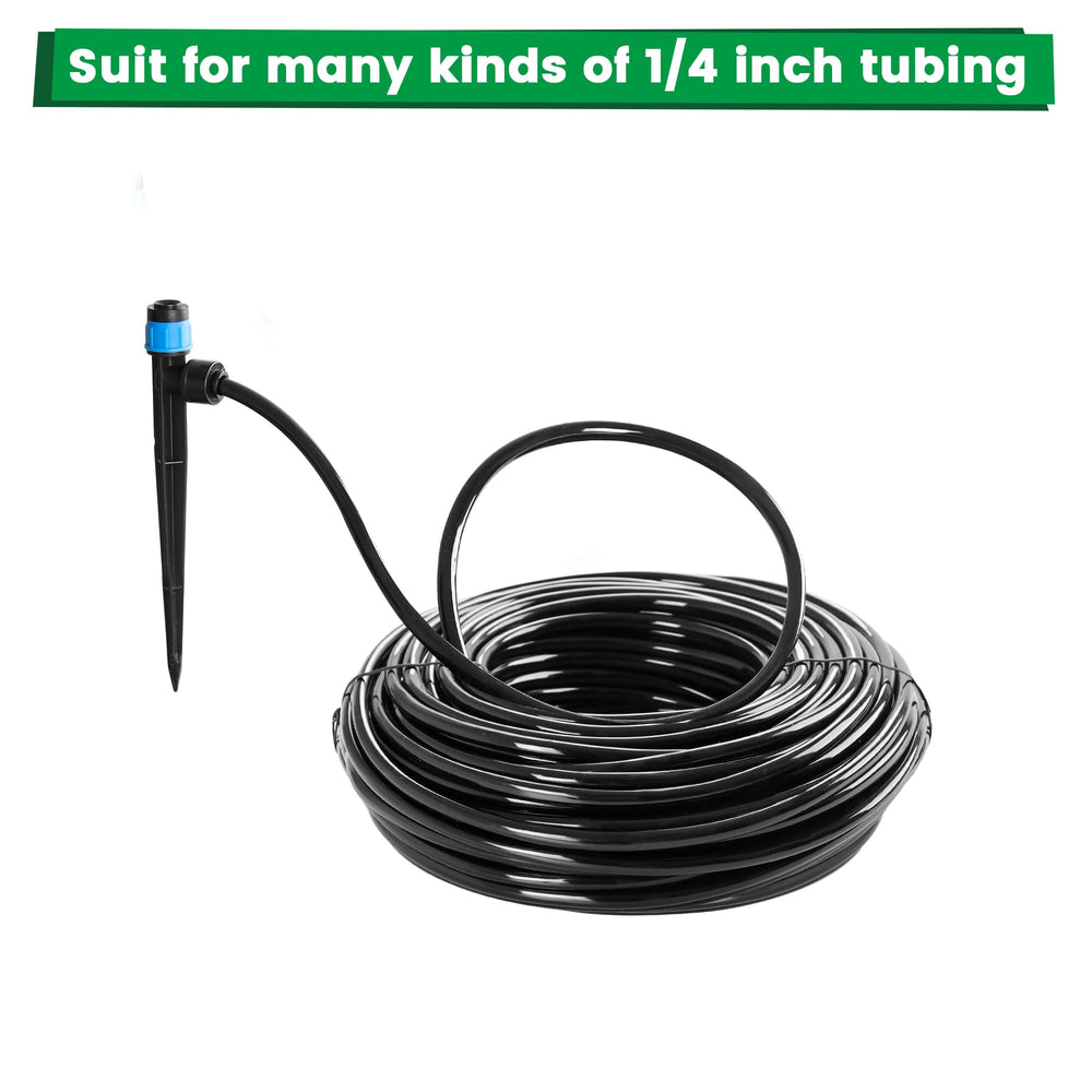MIXC Drip Irrigation Emitters packaging showing specifications