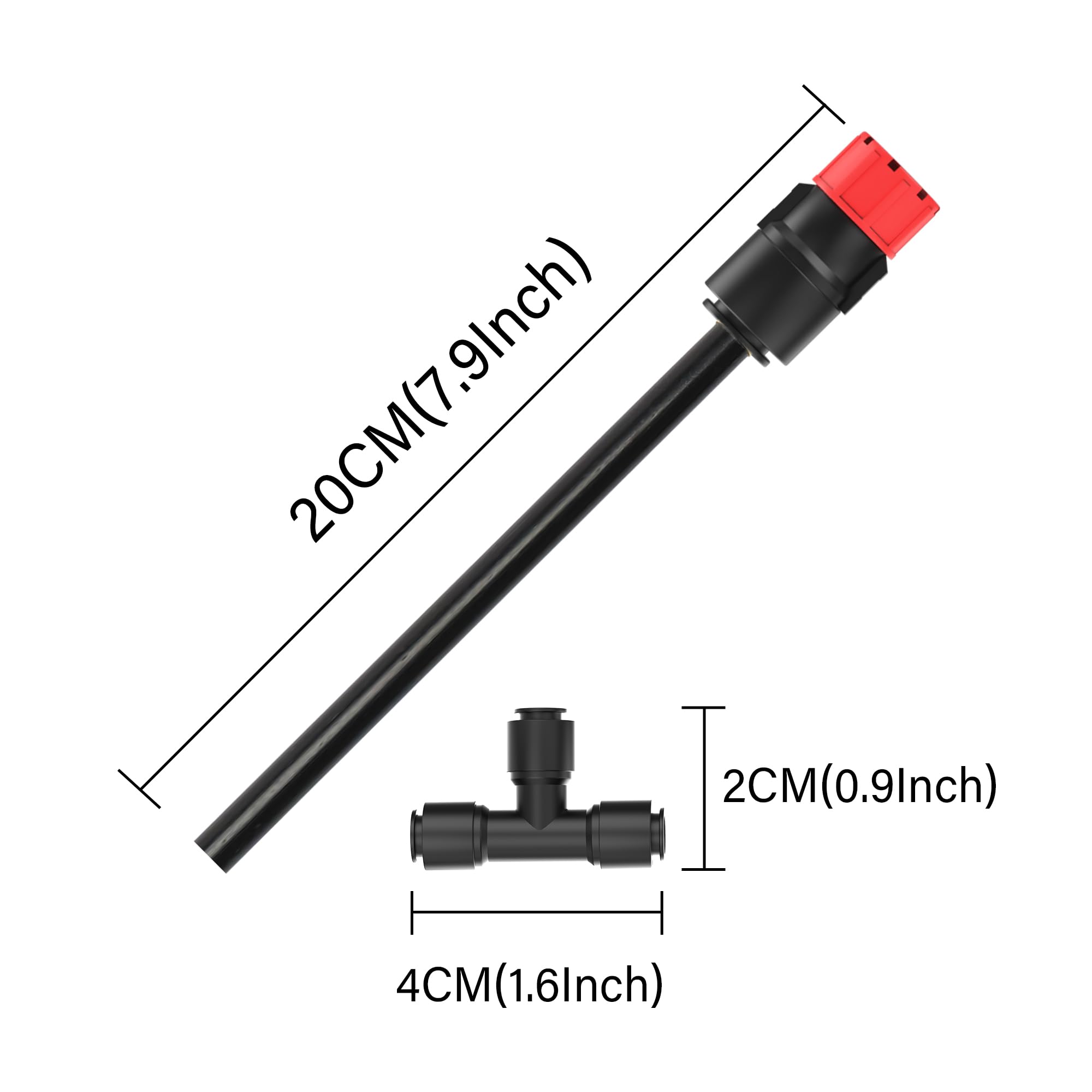 MIXC drip irrigation emitters set laid out for installation