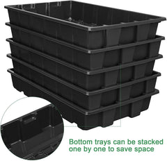 MIXC Seed Starter Tray with adjustable humidity dome