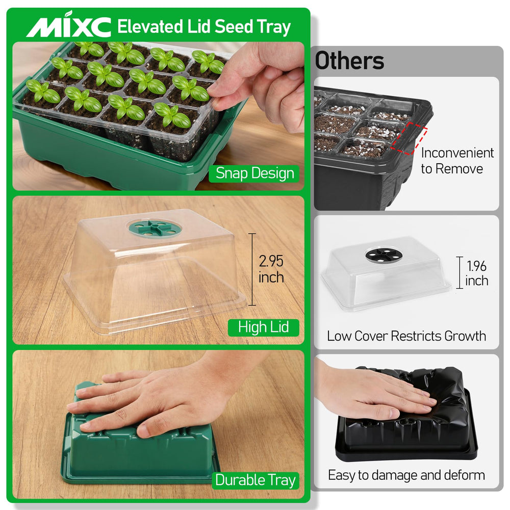 MIXC tray demonstrating adjustable ventilation feature