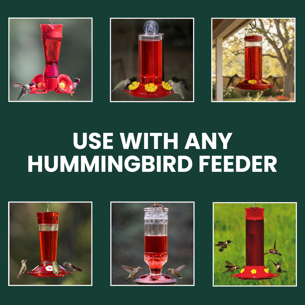 Mixing Perky-Pet Hummingbird Nectar with water