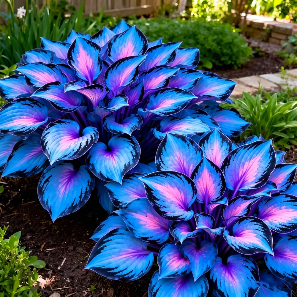 Mixrug Hosta Seeds packaging with planting instructions