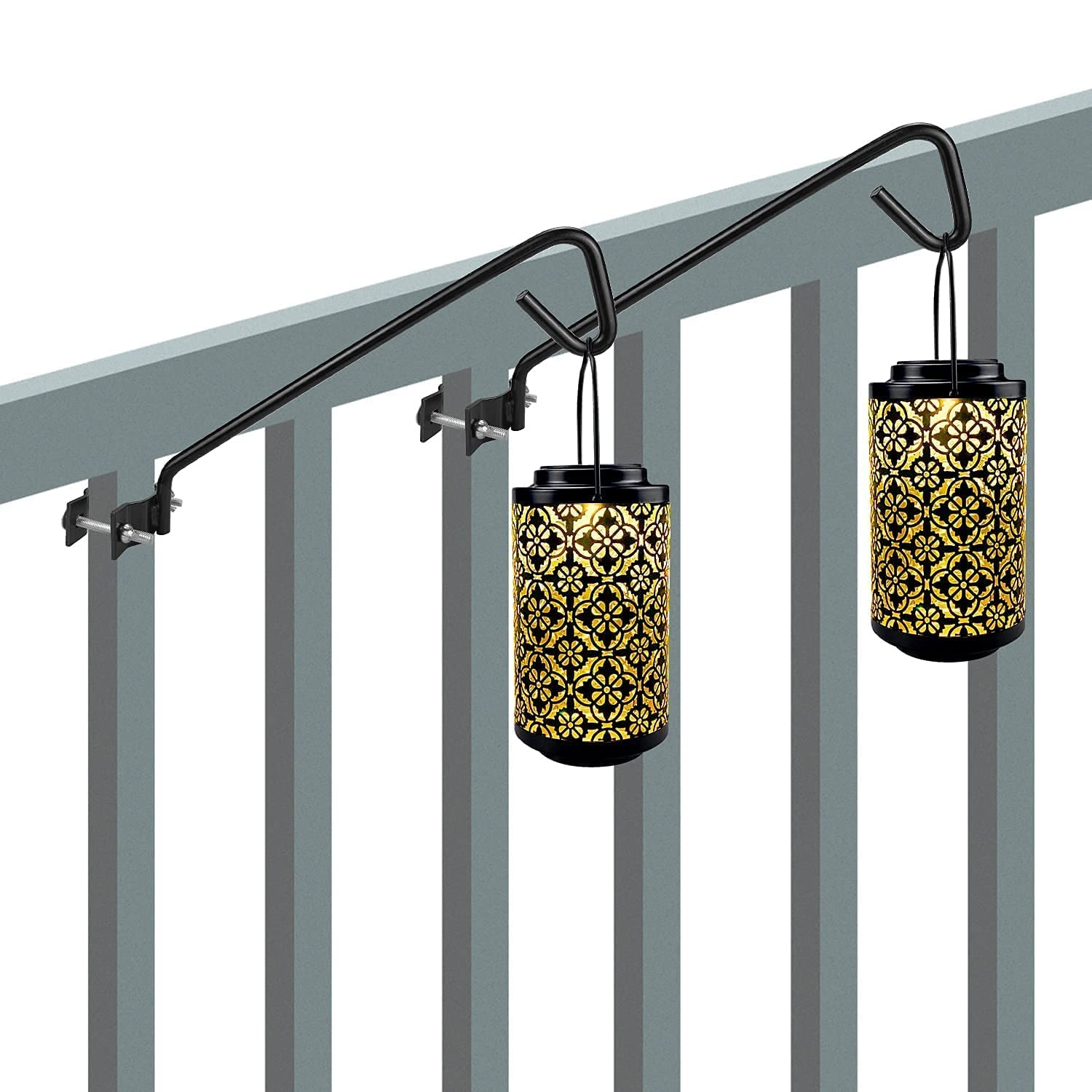 MIXXIDEA Bird Feeder Hook in outdoor setting