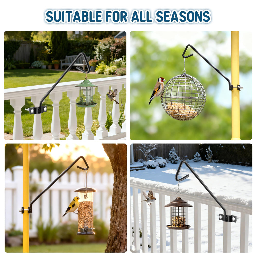MIXXIDEA Deck Hook in a garden setting