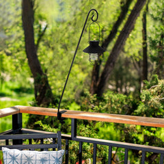 MIXXIDEA Heavy Duty Deck Hook with bird feeder attached