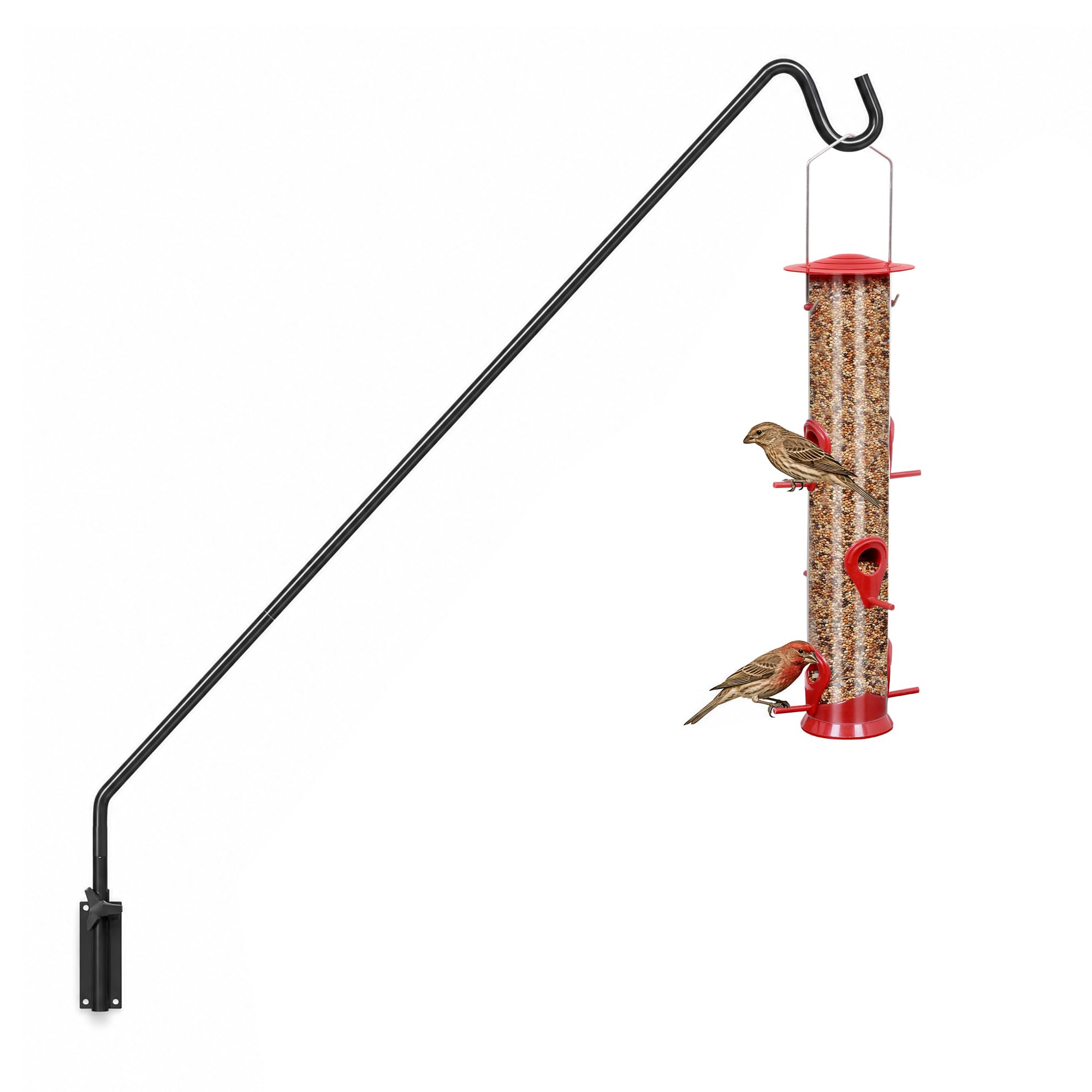 MIXXIDEA Heavy Duty Wall Mounted Deck Hook side view