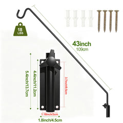 MIXXIDEA Wall Hook 360-degree adjustable angle