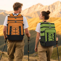 MIYCOO Cooler Backpack back view showing padded shoulder straps
