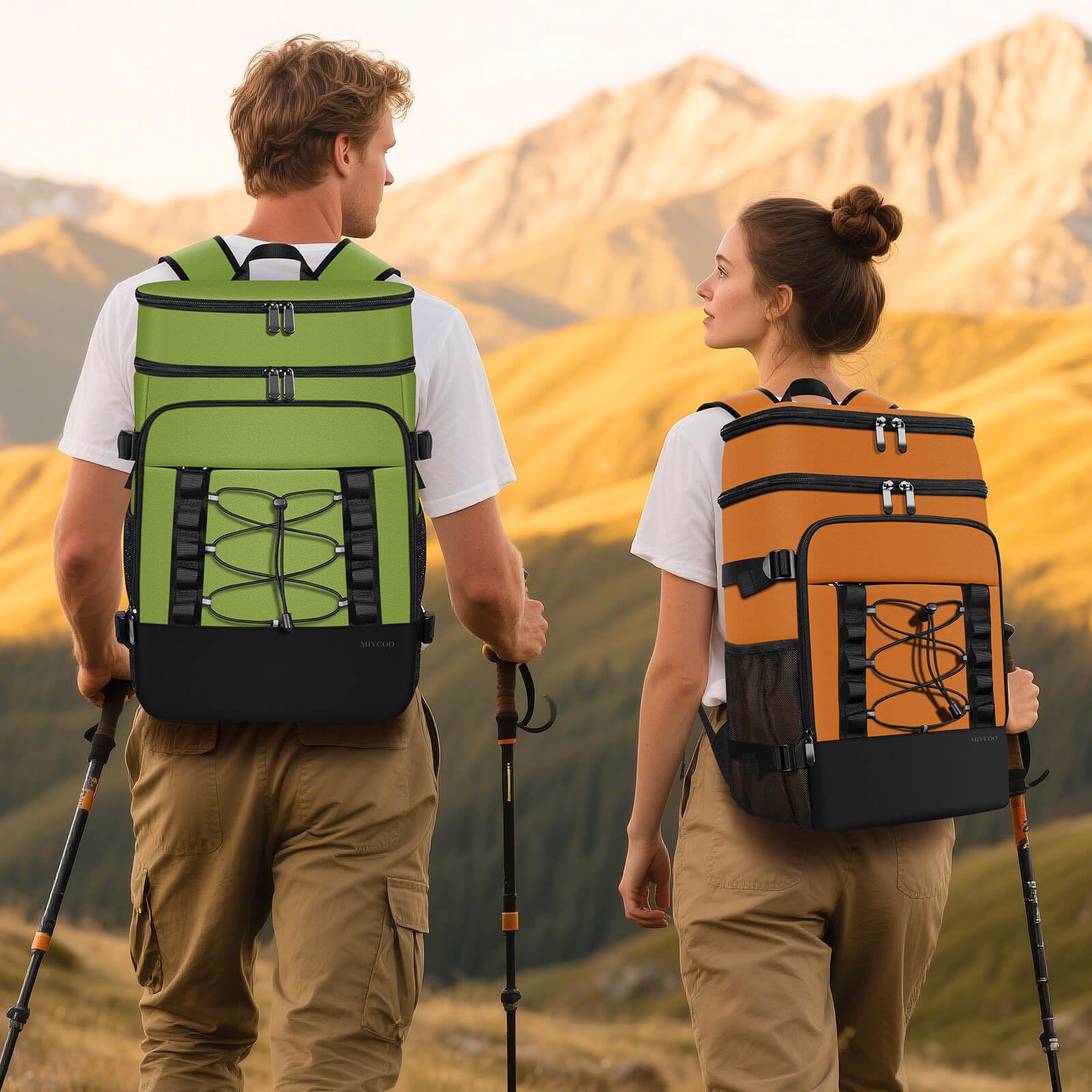 MIYCOO Cooler Backpack with side fastening straps