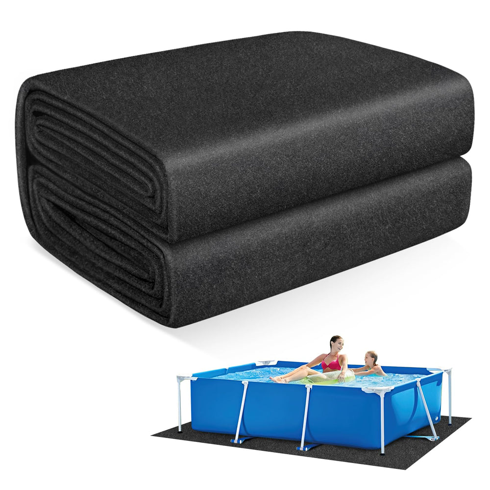 MJZ 18 x 9 FT thickened pool liner pad front view