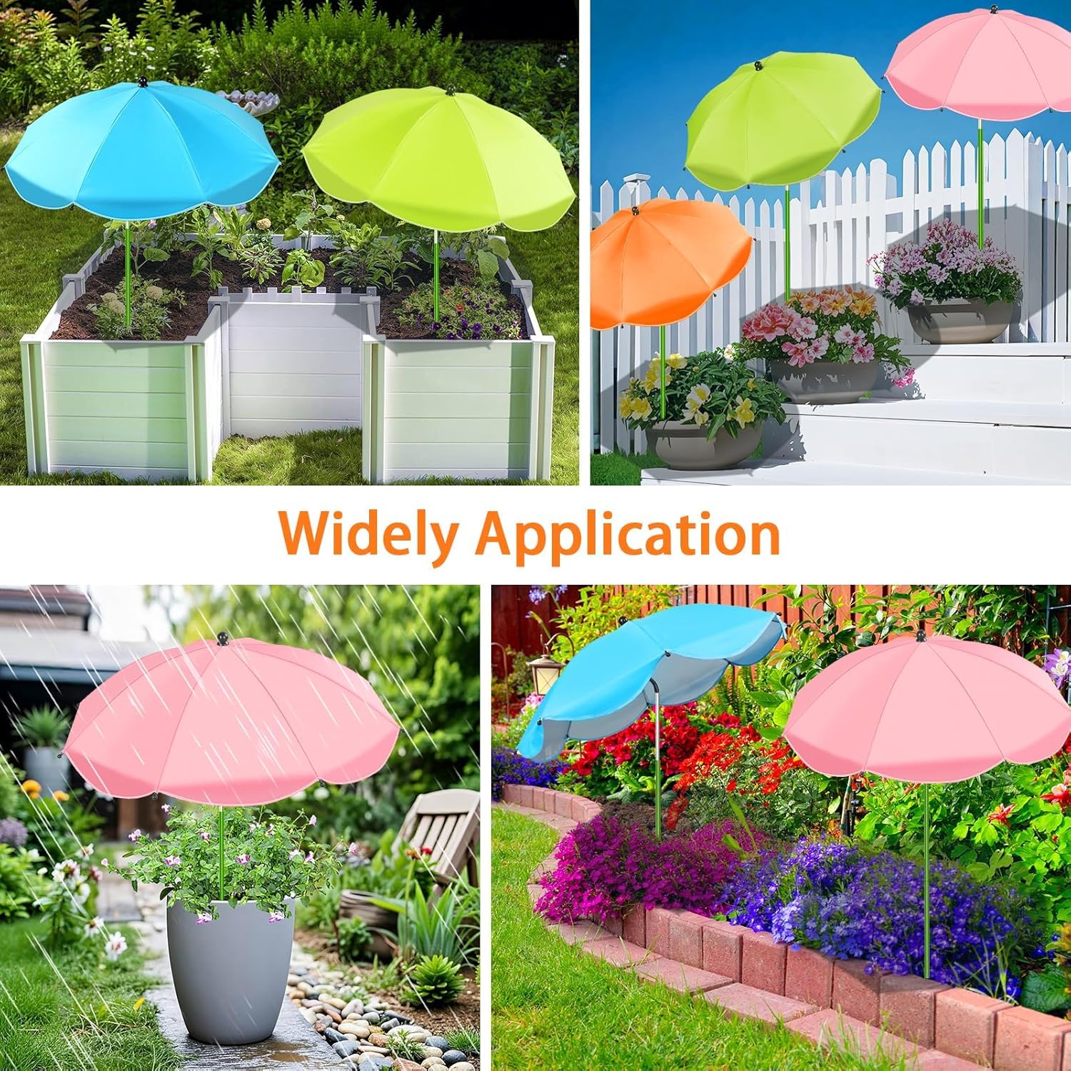 MJZ Plant Umbrella showcasing adjustable angle feature