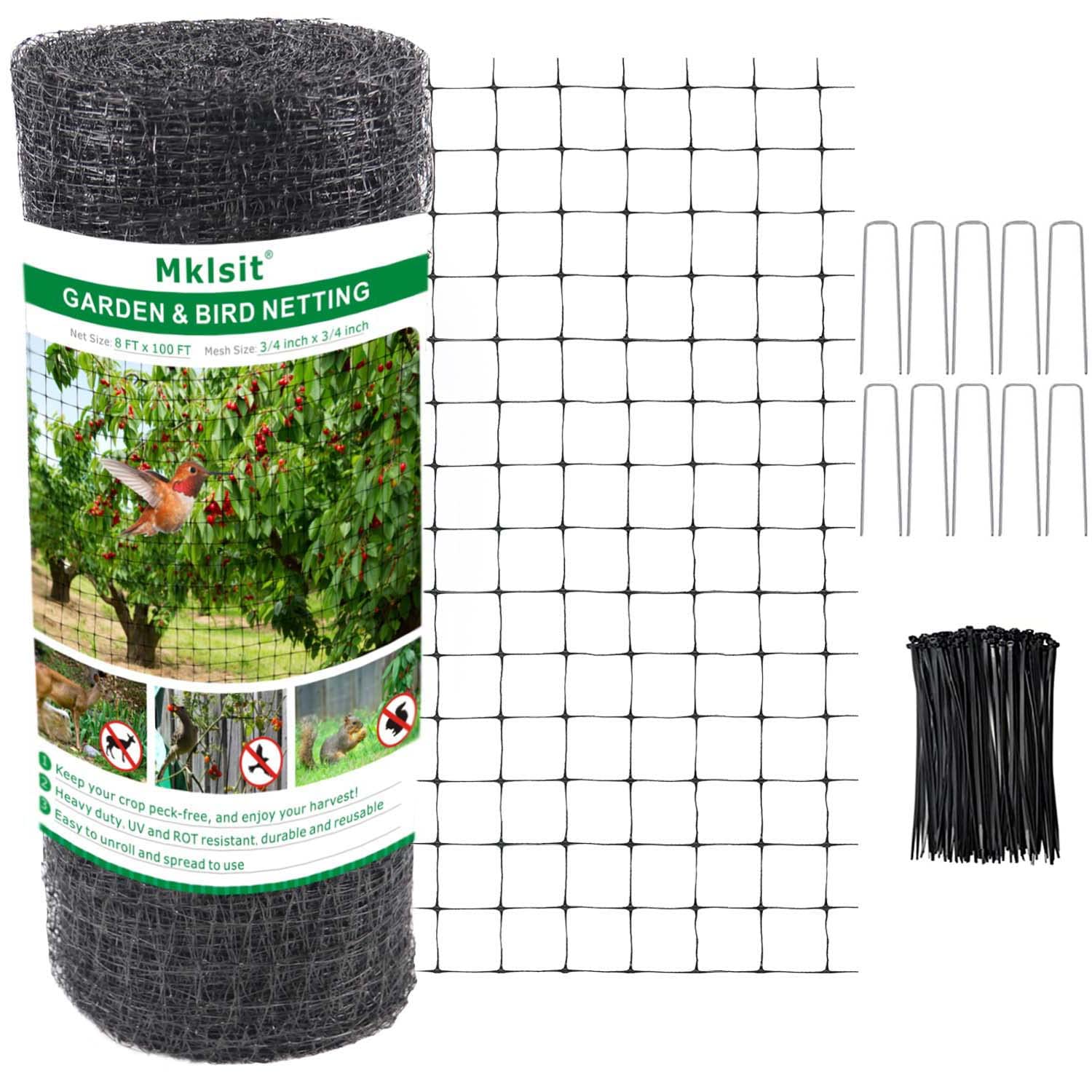 Mklsit 8ft x 100ft deer netting roll