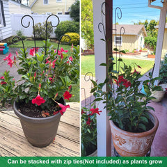 Mklsit trellis showcasing wave spiral design in garden